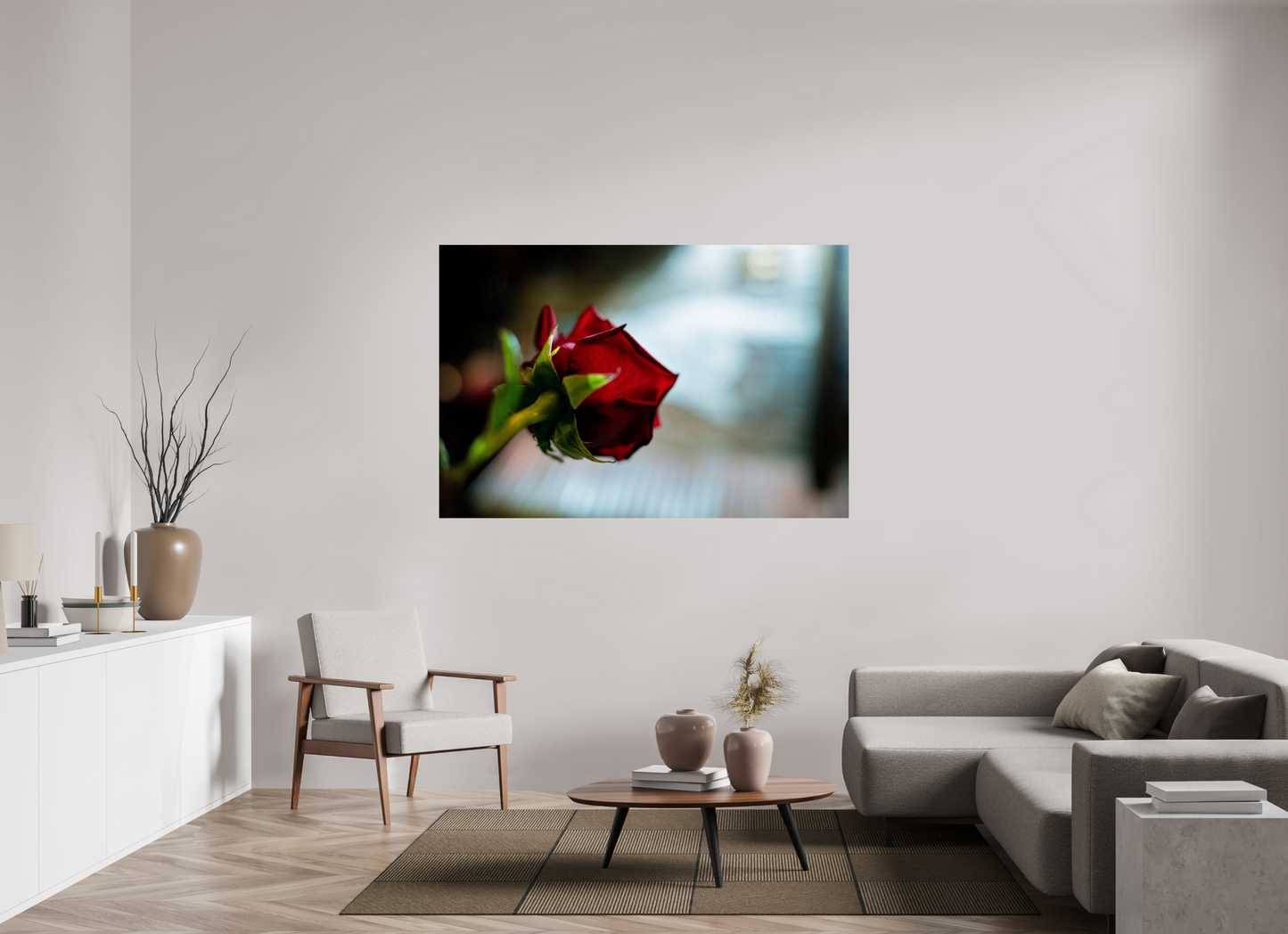 66 x 44″, Photo Print On Fuji Crystal DP II NYC Rose