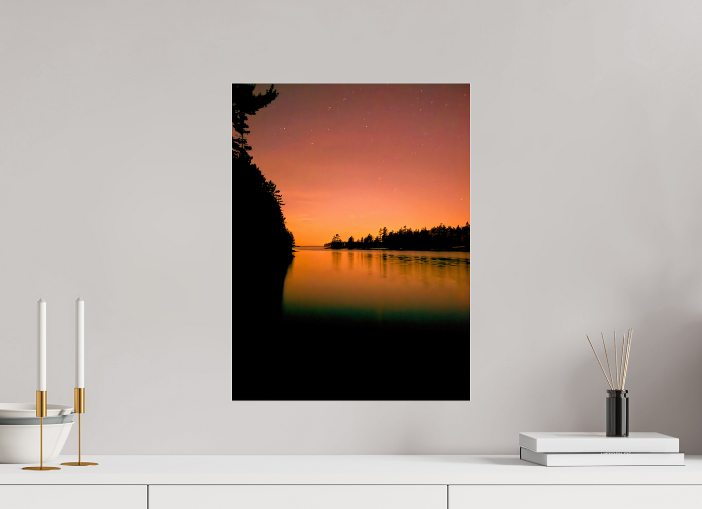 15 x 20″, Photo Print Under Acrylic Glass Calm Me Down