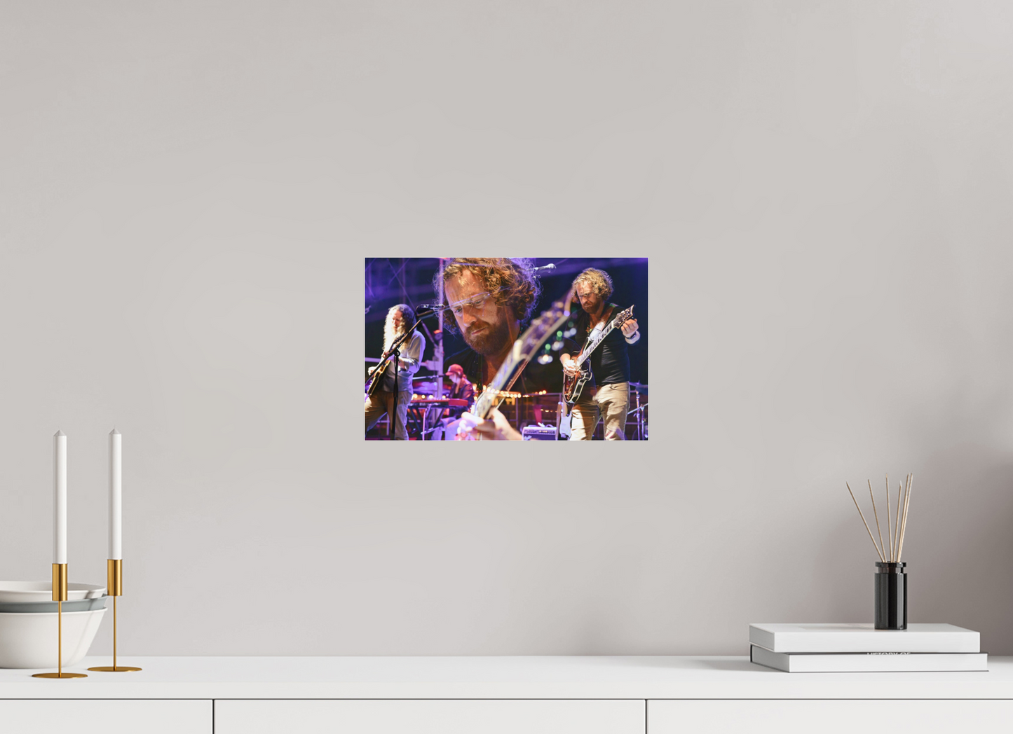 12.4 x 8″, Photo Print Under Acrylic Glass Allen Thompson- Lady Couch