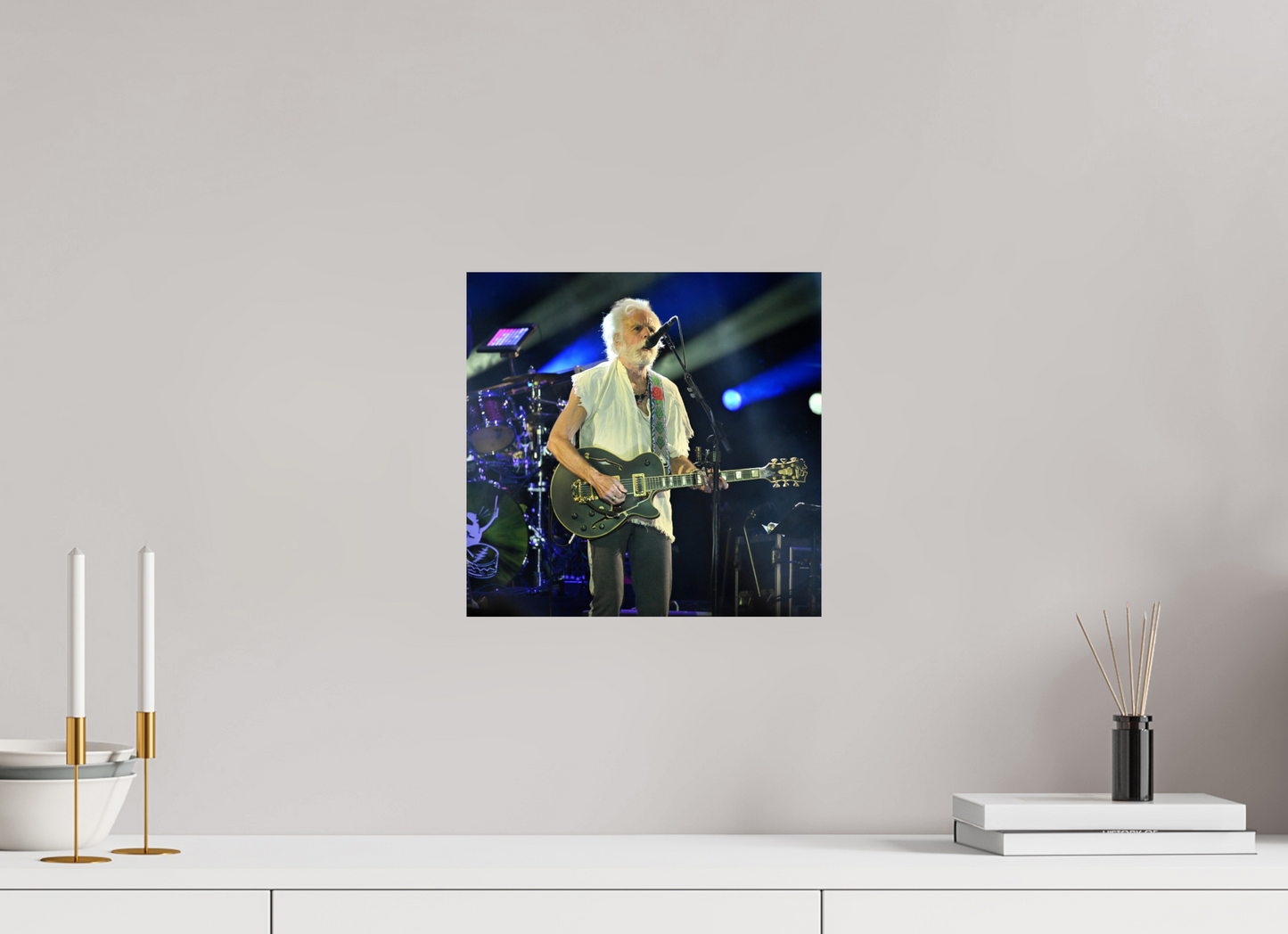 12.4 x 12″, Photo Print On Fuji Crystal DP II Bobby Weir