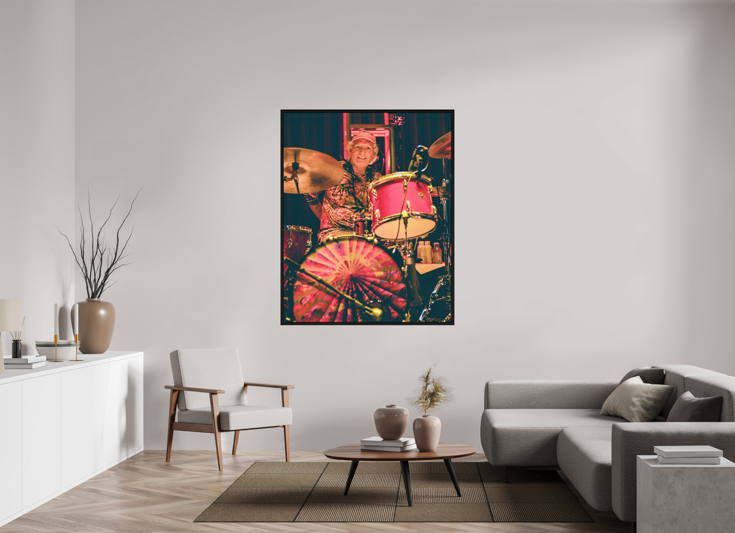 47 x 58.7″, Floater Frame Bill Kreutzmann