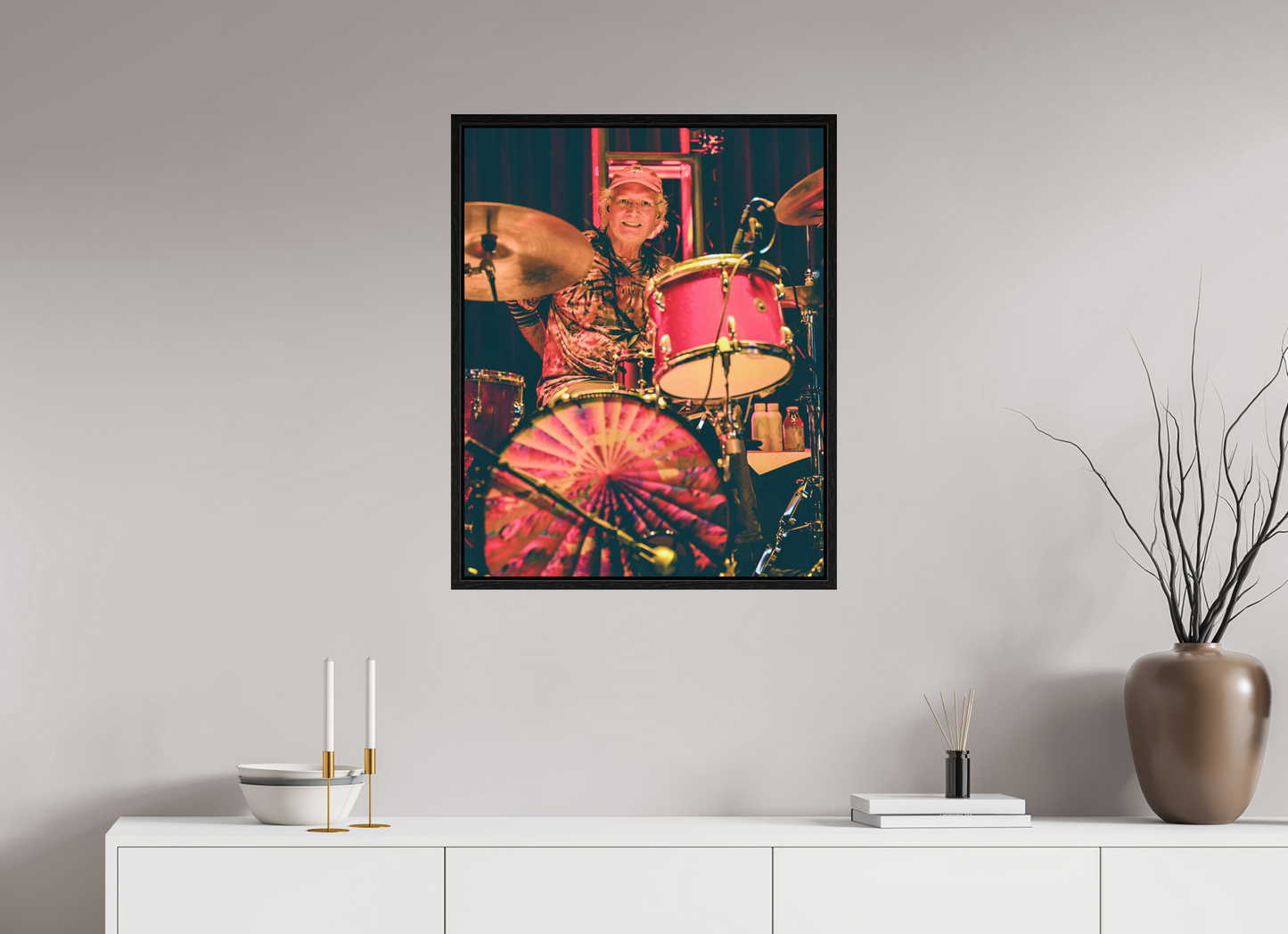 24 x 30″, Floater Frame Bill Kreutzmann