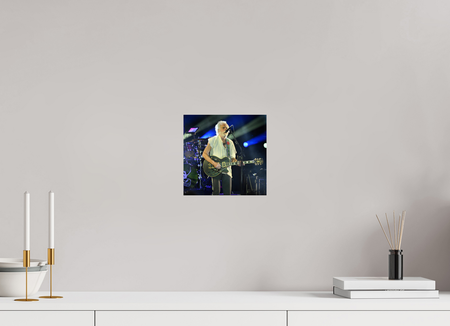 8.2 x 8″, Photo Print Under Acrylic Glass Bobby Weir