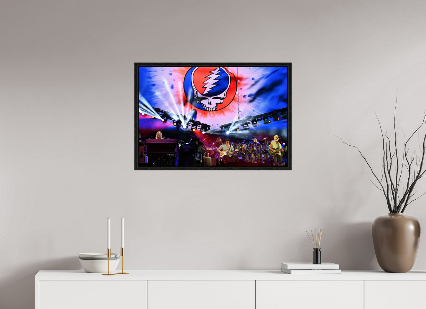 30 x 20″, Floater Frame Dead and Company- NYC