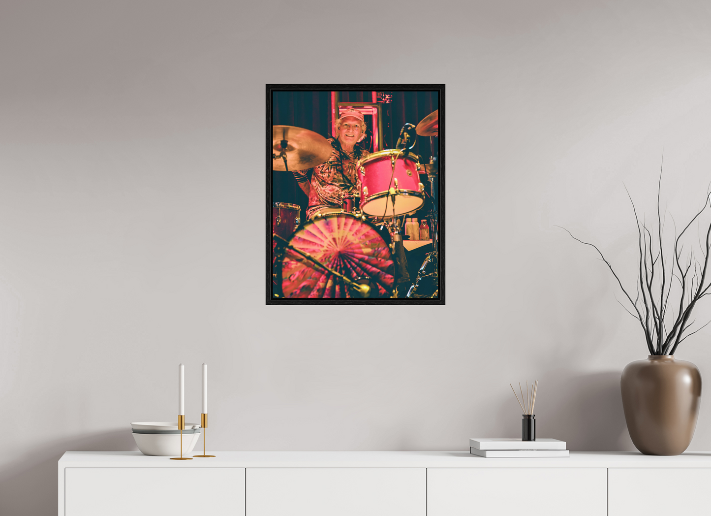 20 x 25″, Floater Frame Bill Kreutzmann