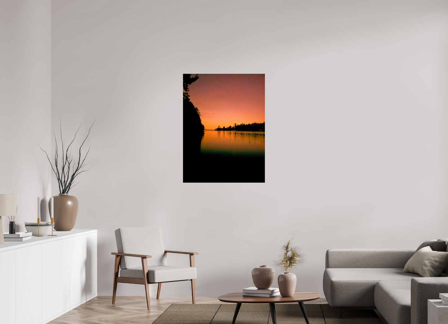 30 x 40″, Photo Print Under Acrylic Glass Calm Me Down