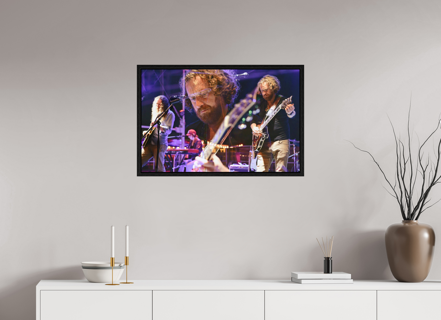 30.9 x 20″, Floater Frame Allen Thompson- Lady Couch