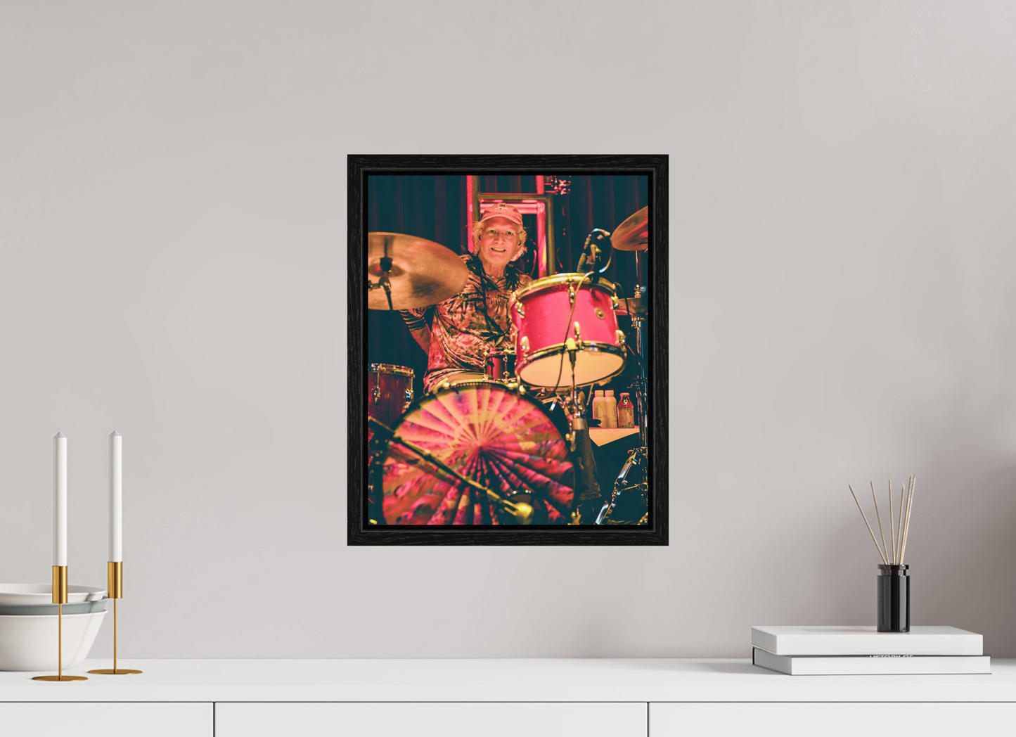 12 x 15″, Floater Frame Bill Kreutzmann