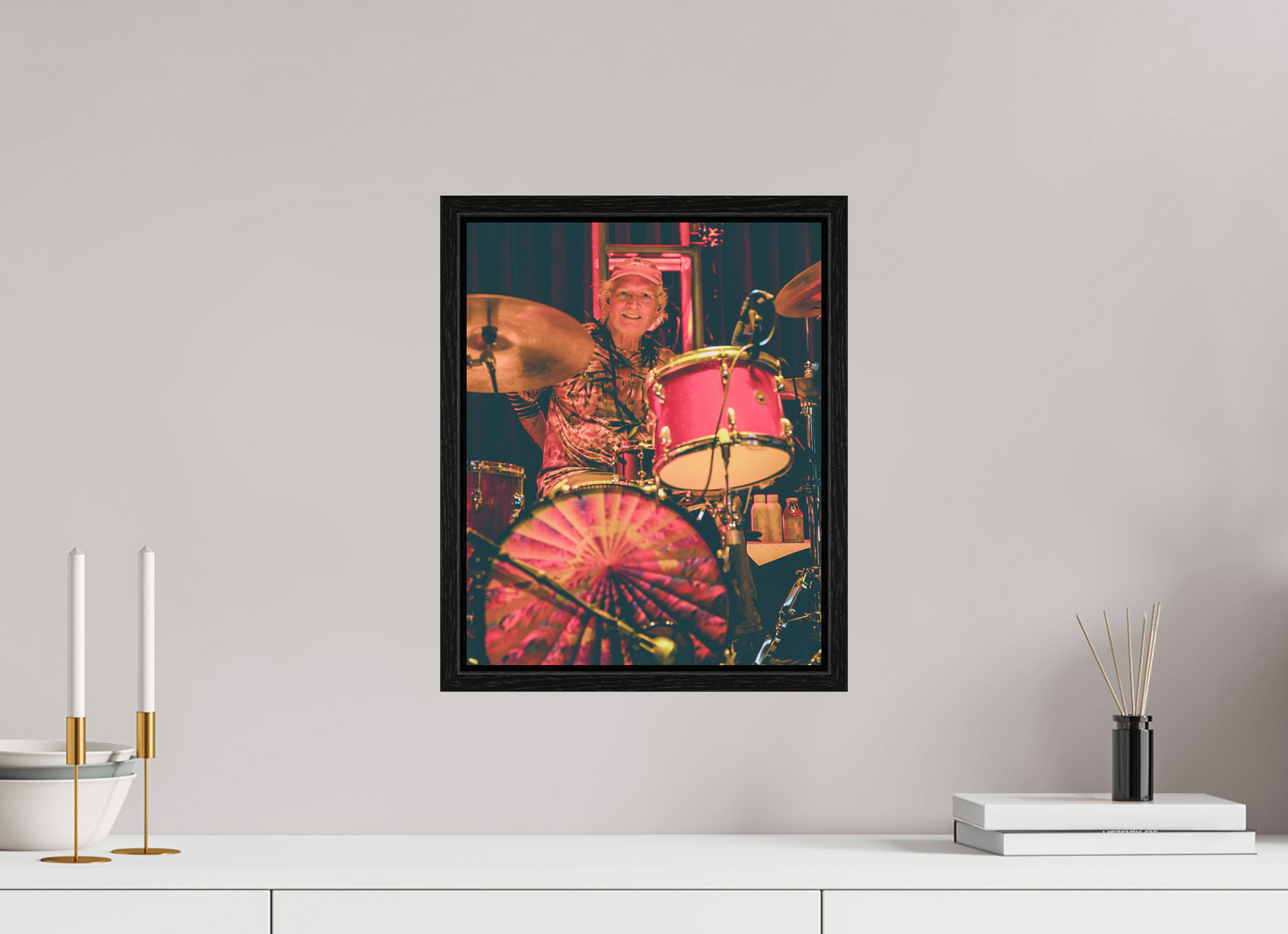 12 x 15″, Floater Frame Bill Kreutzman Live in Hawaii