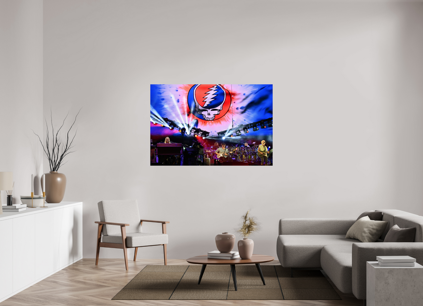60 x 40″, Photo Print On Fuji Crystal DP II Dead and Company- NYC