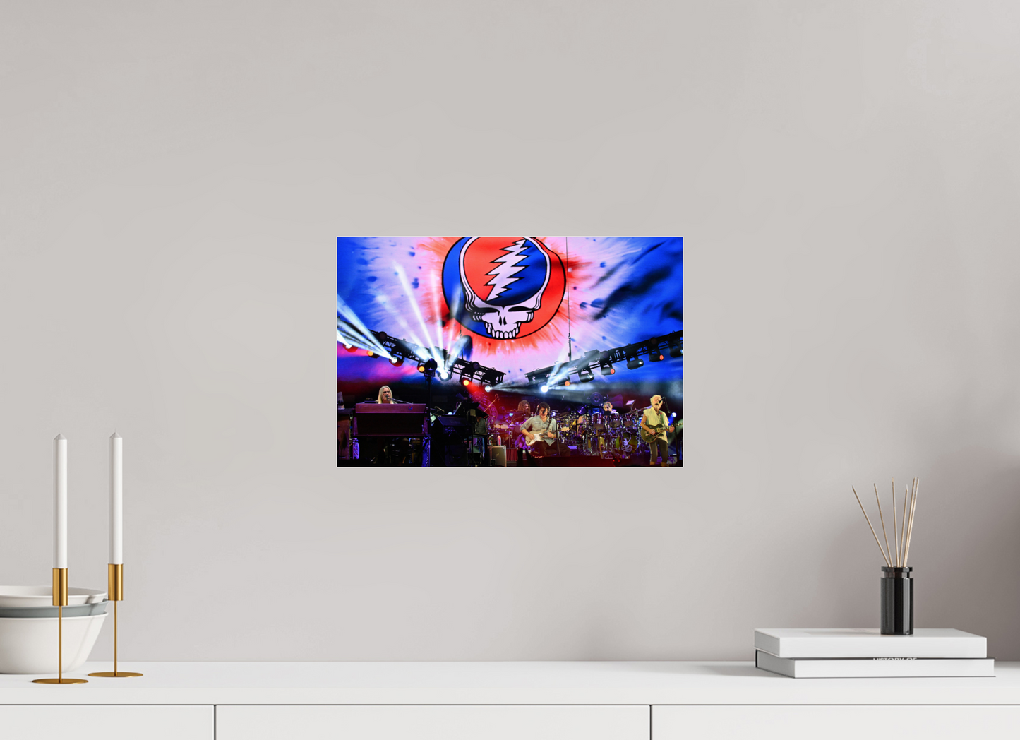 15 x 10″, Photo Print Under Acrylic Glass Dead and Company- NYC