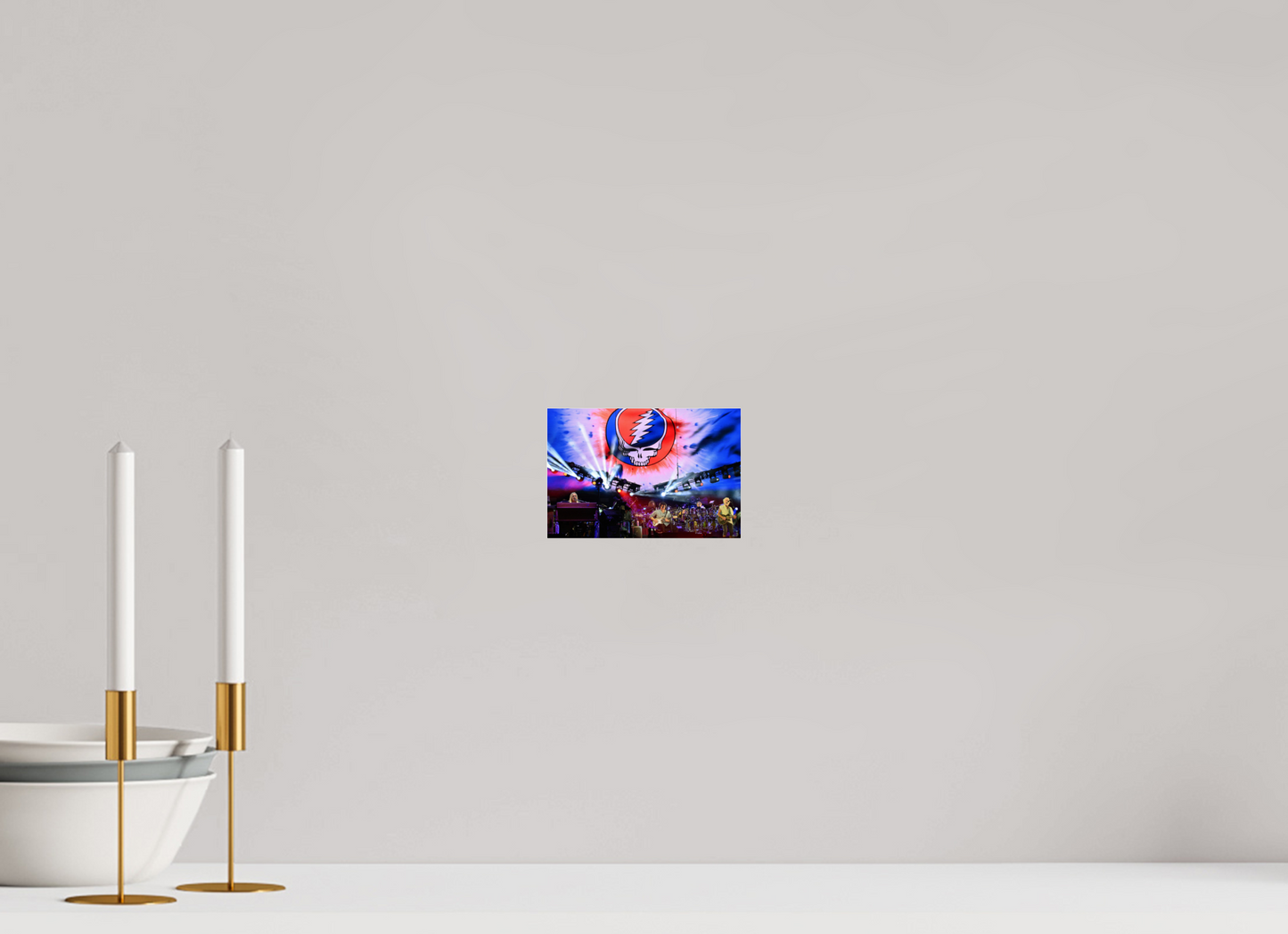 6 x 4″, Photo Print Under Acrylic Glass Dead and Company- NYC