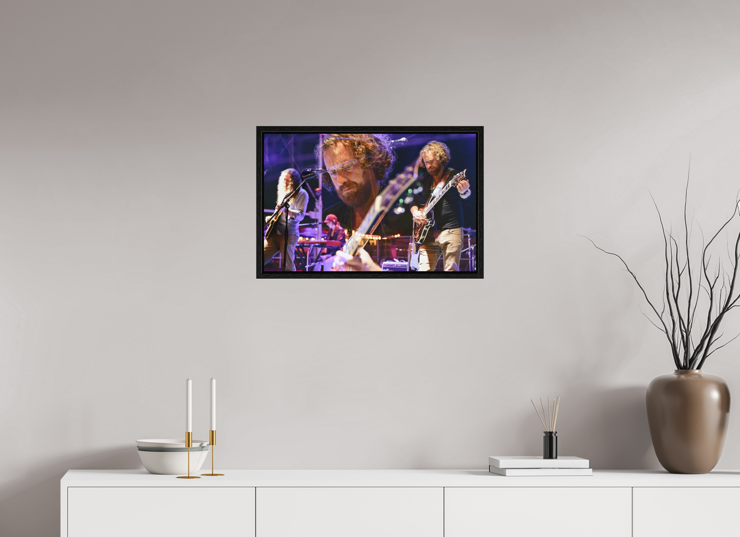 24.7 x 16″, Floater Frame Allen Thompson- Lady Couch