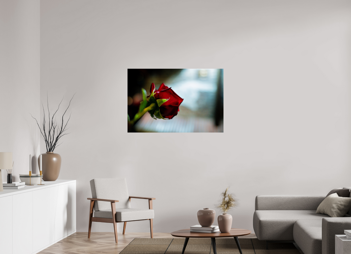 45 x 30″, Photo Print On Fuji Crystal DP II NYC Rose