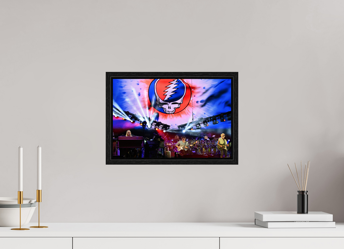 15 x 10″, Floater Frame Dead and Company- NYC