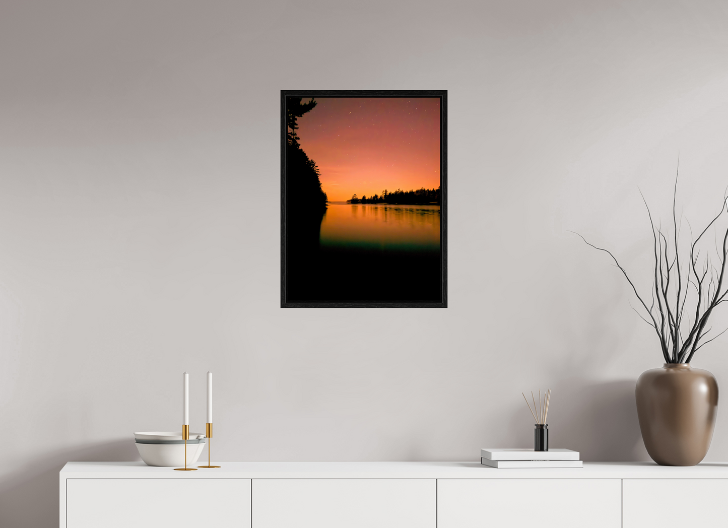 18 x 24″, Floater Frame Calm Me Down