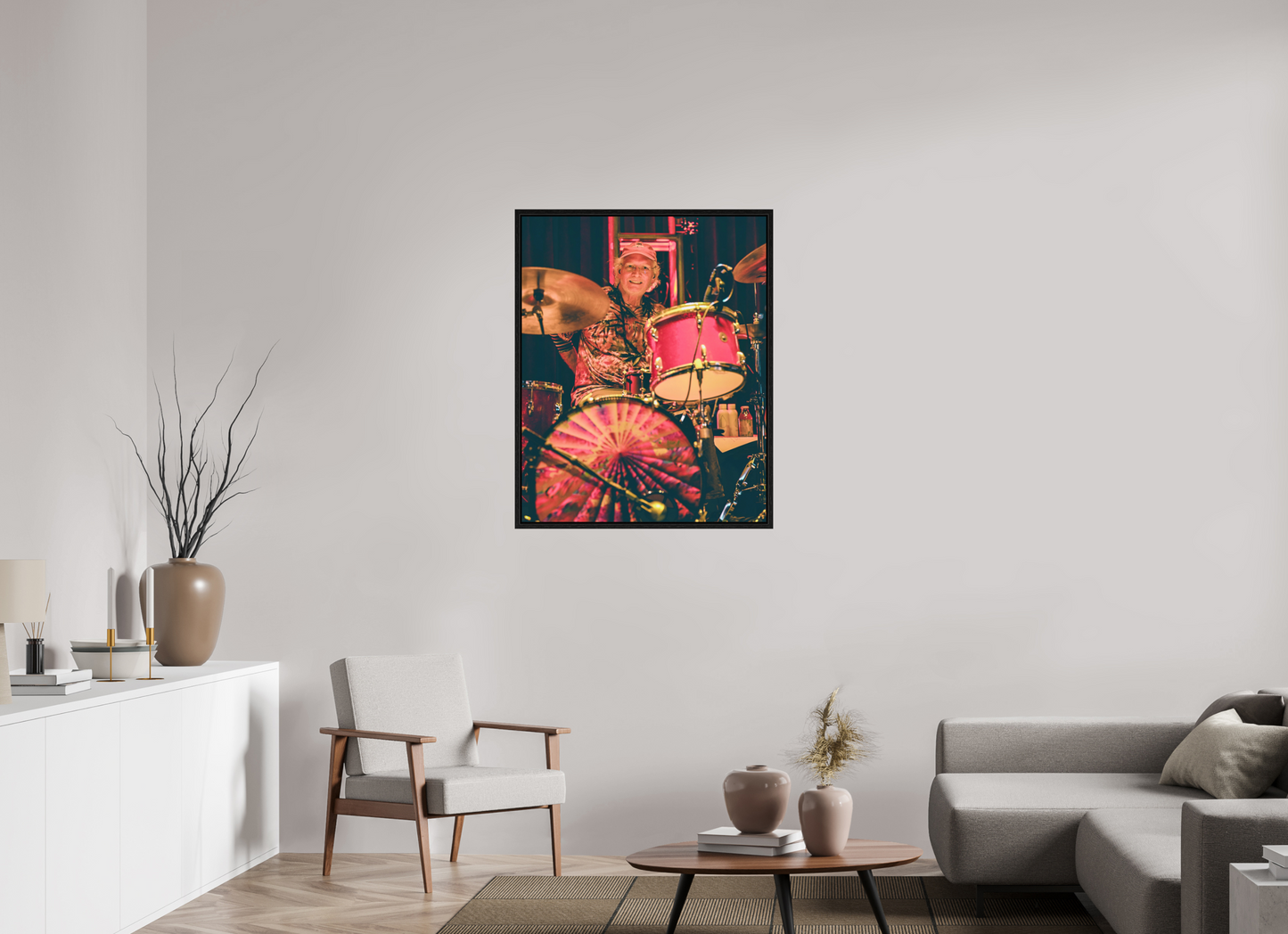 31 x 38.7″, Floater Frame Bill Kreutzmann