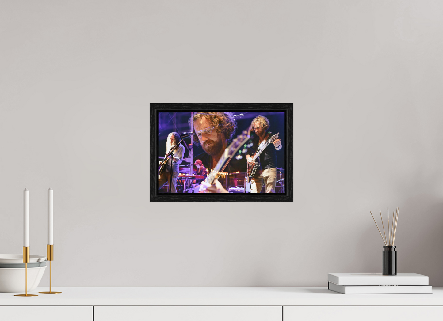 12.4 x 8″, Floater Frame Allen Thompson- Lady Couch
