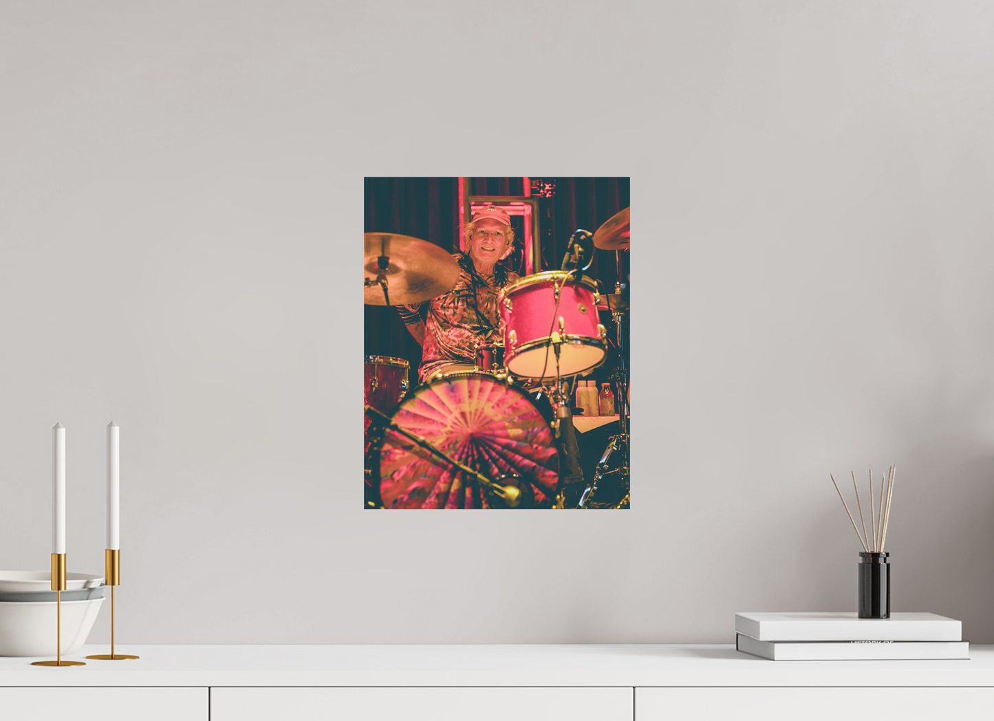 12 x 15″, Photo Print On Fuji Crystal DP II Bill Kreutzman Live in Hawaii