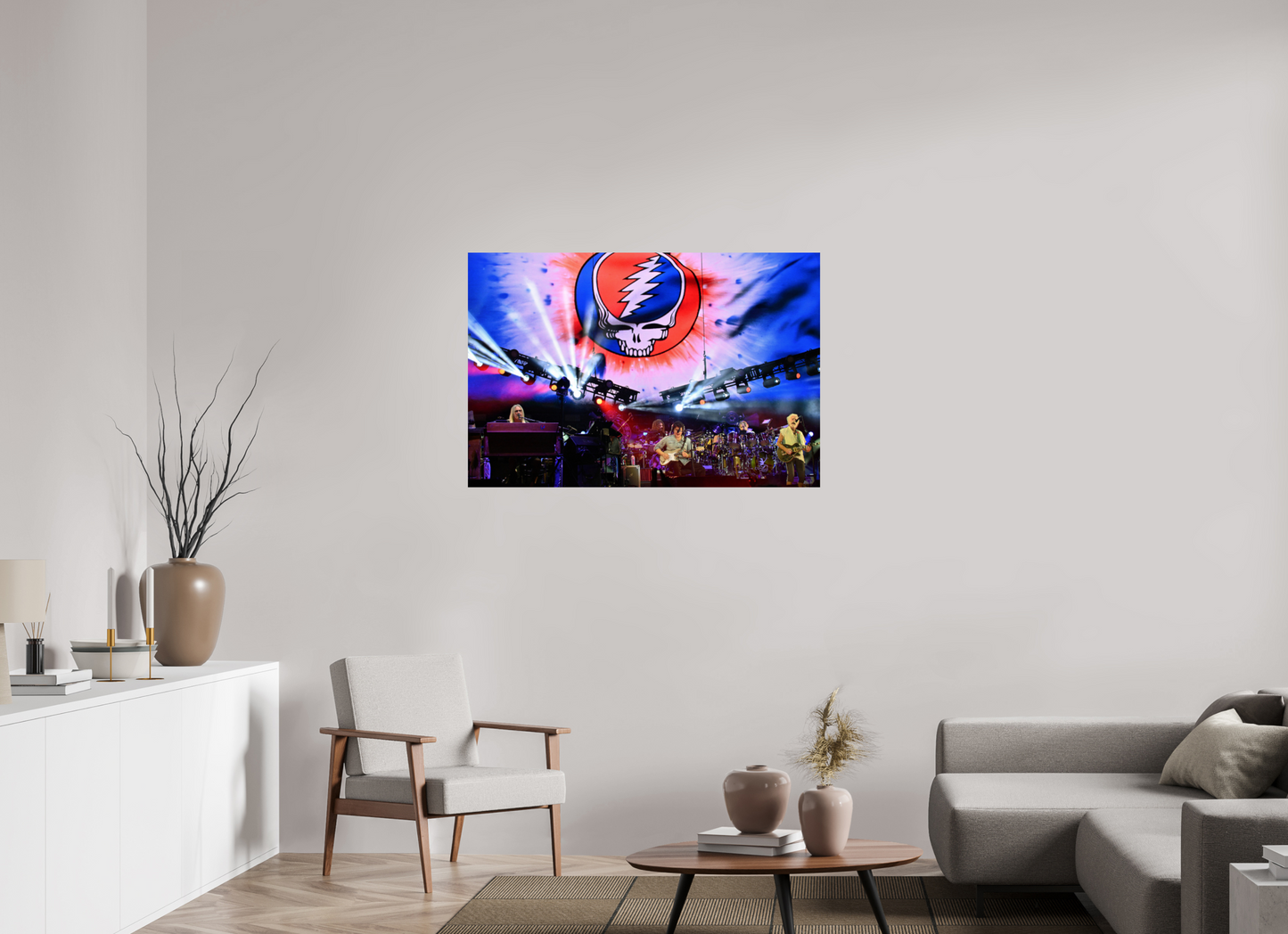 45 x 30″, Photo Print On Fuji Crystal DP II Dead and Company- NYC