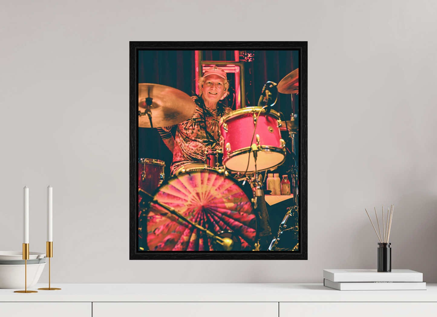 16 x 20″, Floater Frame Bill Kreutzmann