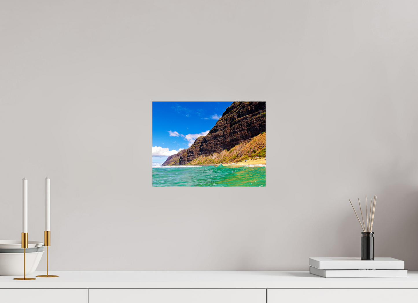 12 x 9″, Photo Print Under Acrylic Glass Chilly Water