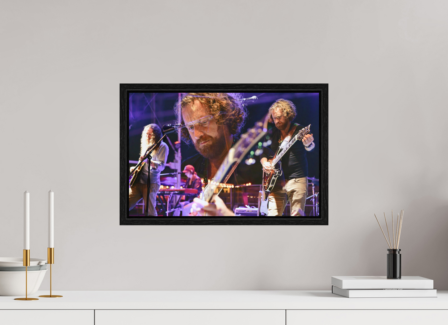 18.5 x 12″, Floater Frame Allen Thompson- Lady Couch