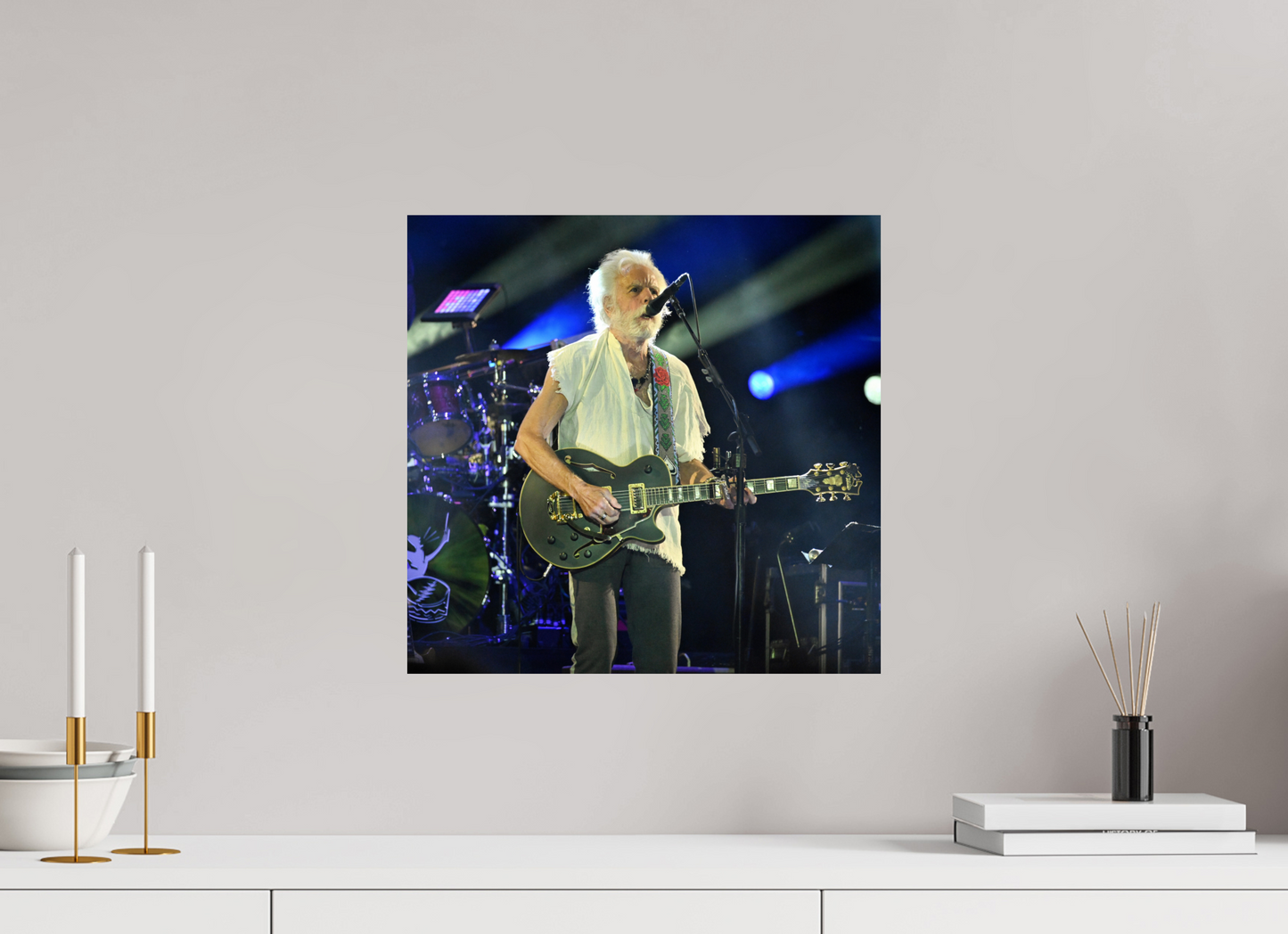 16.5 x 16″, Photo Print On Fuji Crystal DP II Bobby Weir