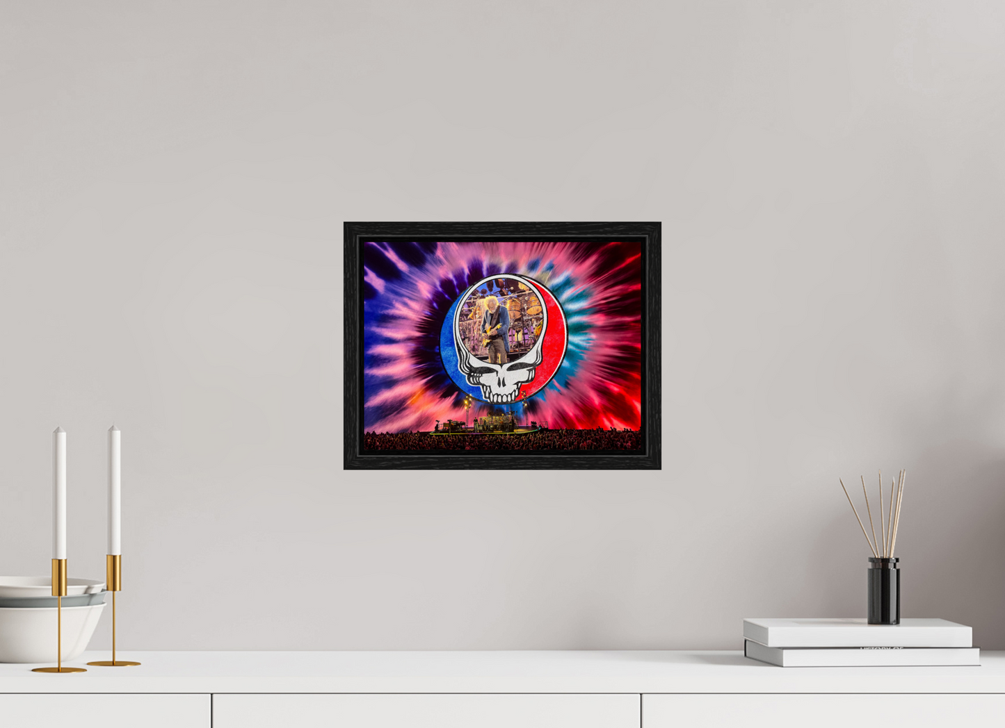 12 x 9″, Floater Frame Bob Weir at The Sphere