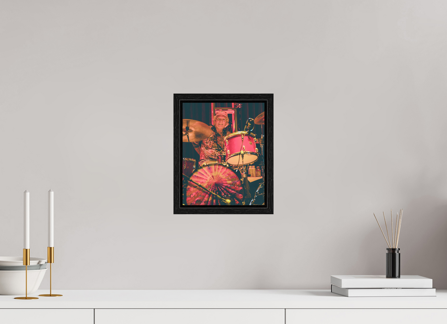 8 x 10″, Floater Frame Bill Kreutzman Live in Hawaii