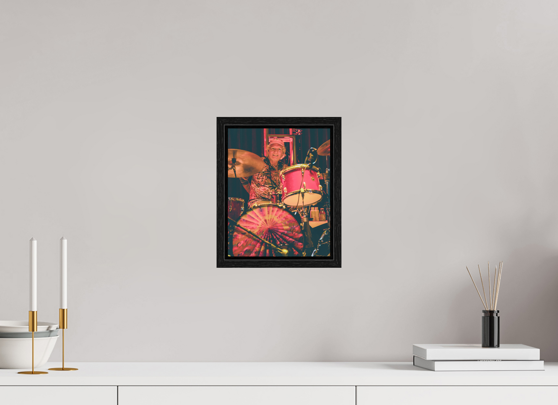 8 x 10″, Floater Frame Bill Kreutzman Live in Hawaii