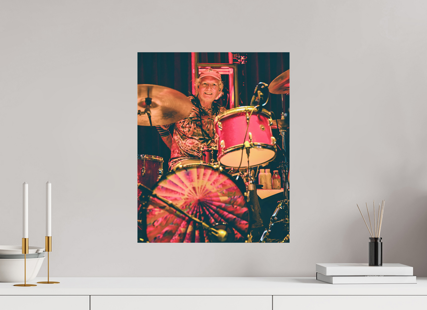 16 x 20″, Photo Print On Fuji Crystal DP II Bill Kreutzmann