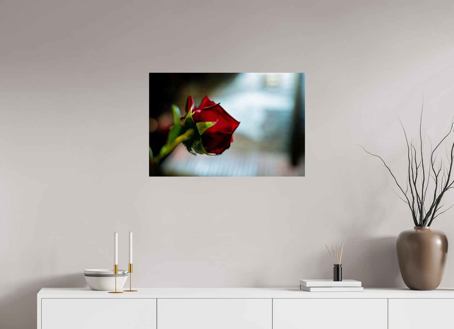 30 x 20″, Photo Print On Fuji Crystal DP II NYC Rose