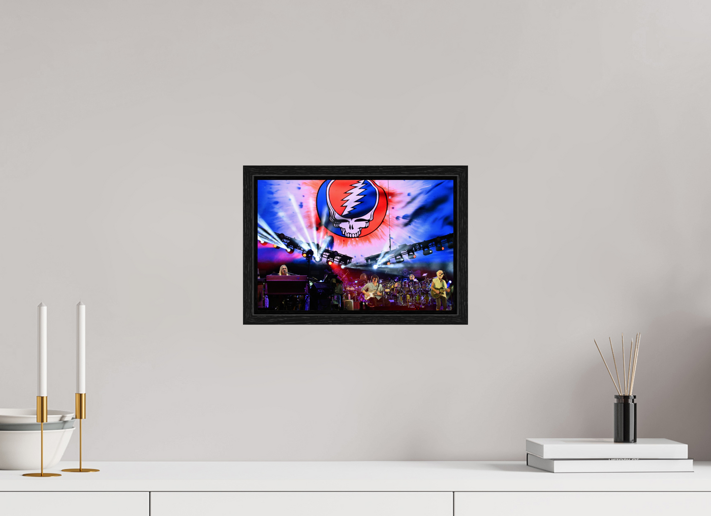 12 x 8″, Floater Frame Dead and Company- NYC