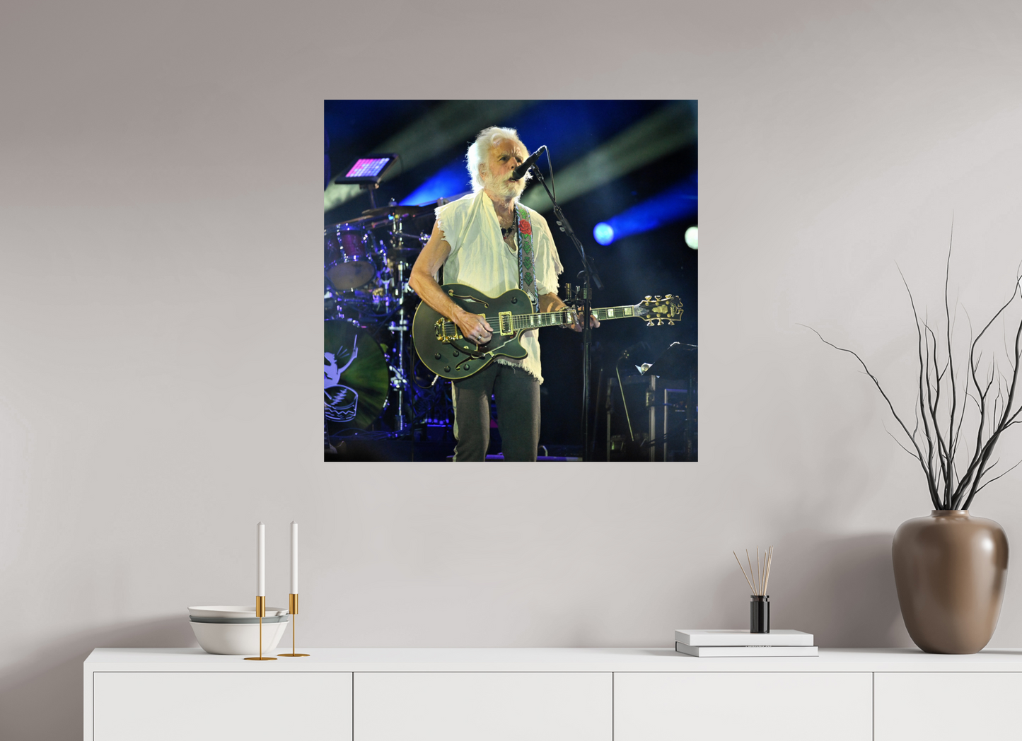 32 x 31″, Photo Print On Fuji Crystal DP II Bobby Weir
