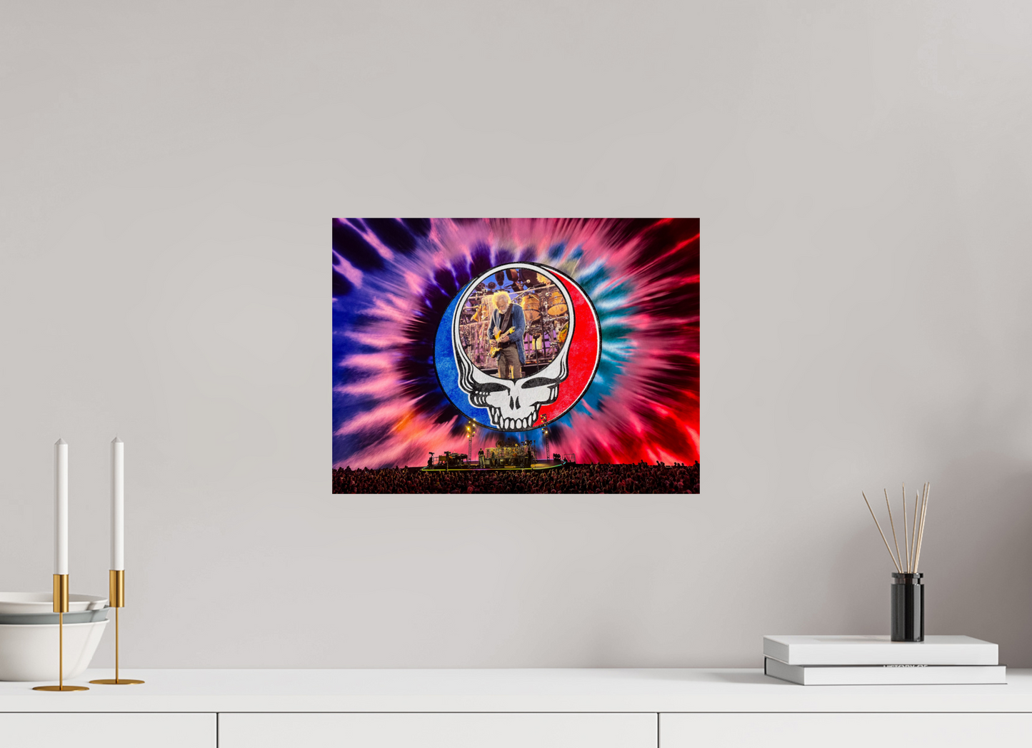 16 x 12″, Photo Print On Fuji Crystal DP II Bob Weir at The Sphere