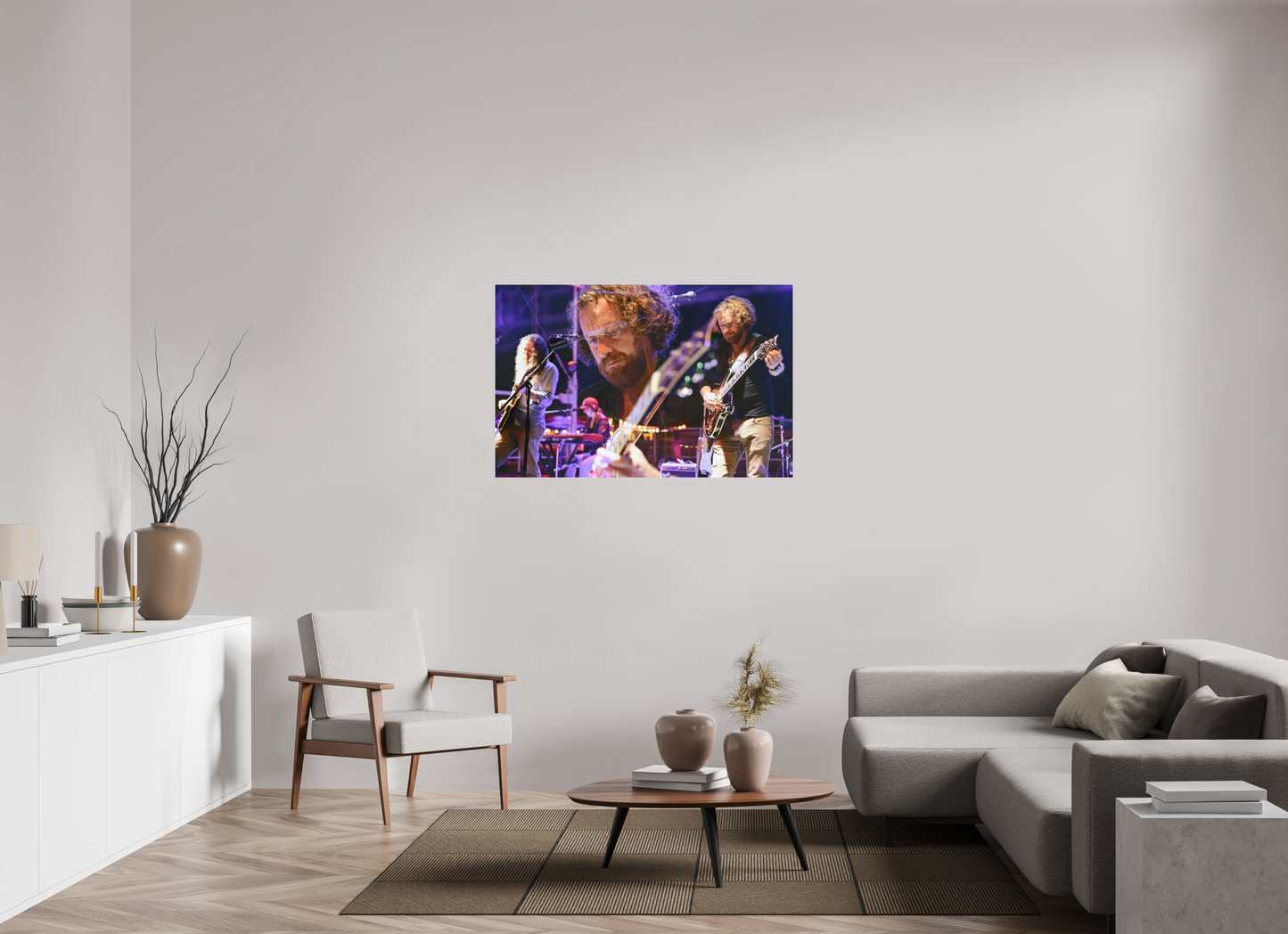 47.8 x 31″, Photo Print Under Acrylic Glass Allen Thompson- Lady Couch