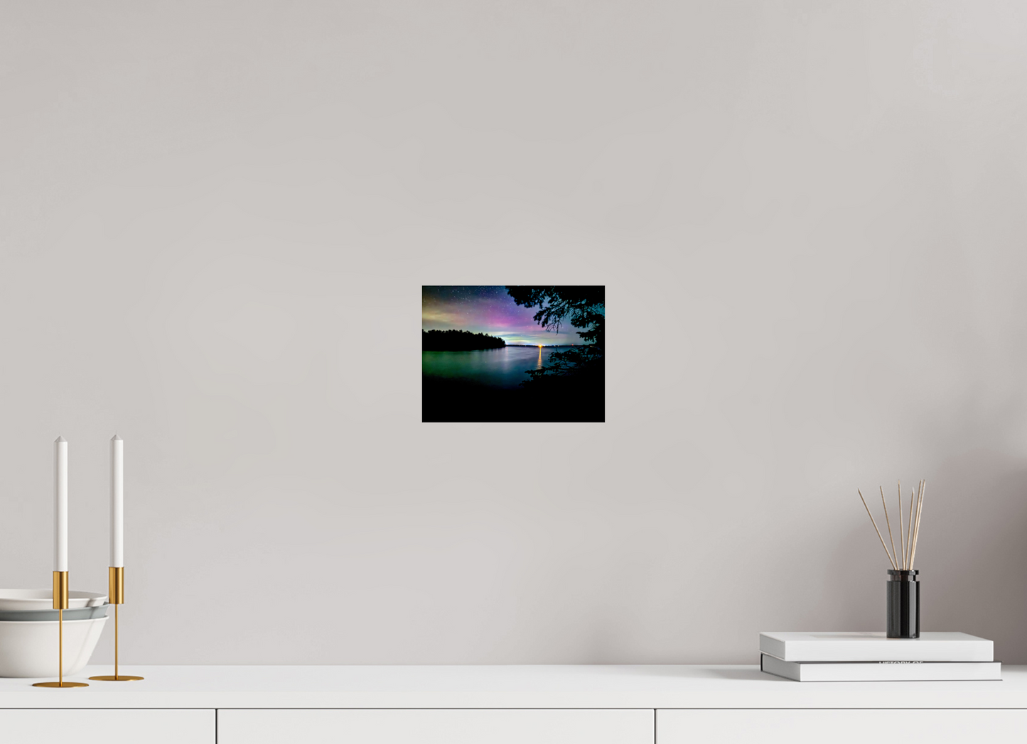 8 x 6″, Photo Print On Fuji Crystal DP II Northern Lights